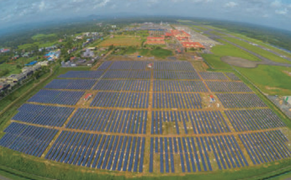 全球首座太陽能機場在印度