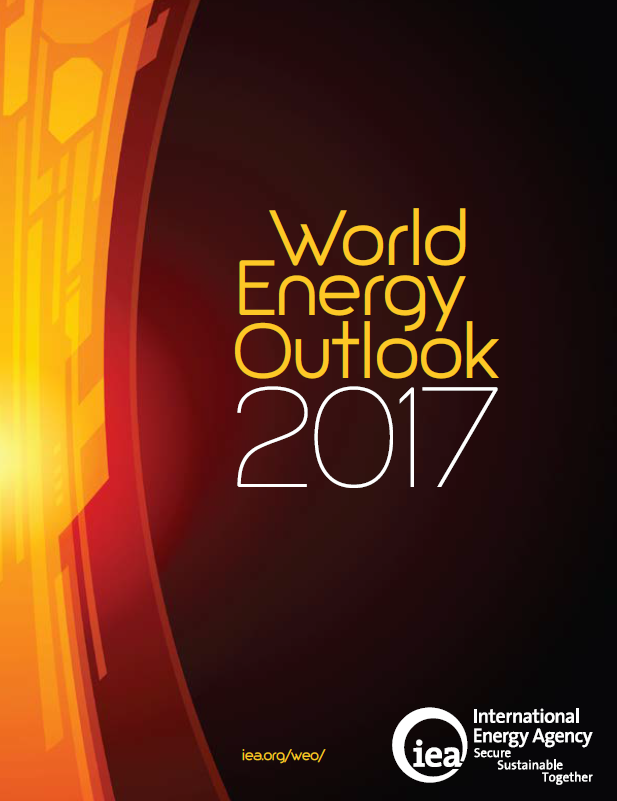 WEO2017詳述能源四大轉變：潔淨能源、電氣化、中國大陸崛起及頁岩氣