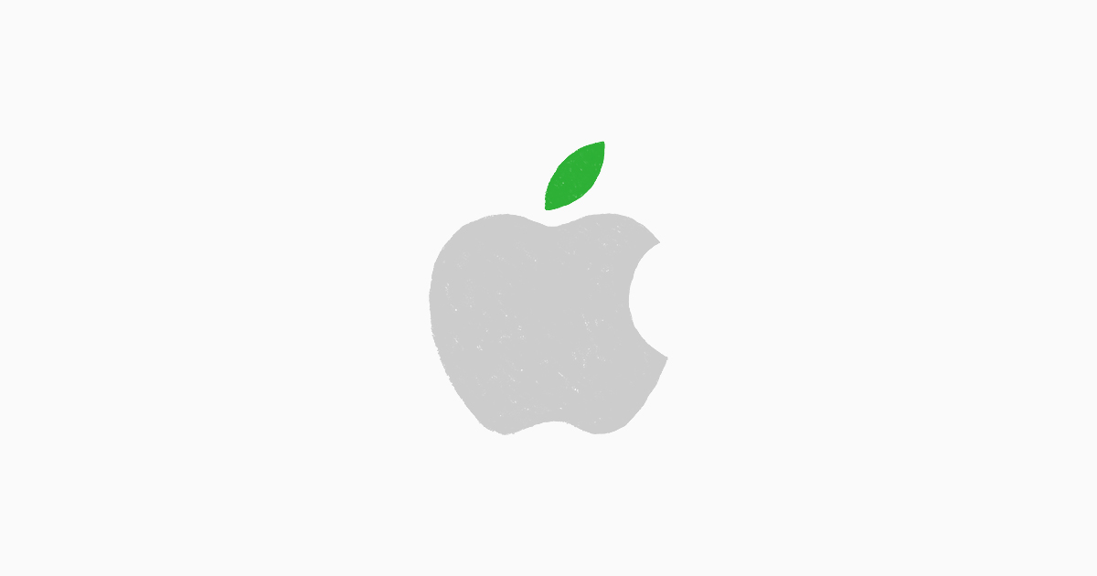 Apple不僅致力於使用百分百的綠色電力，在每年的世界地球日，門市員工換上綠色制服、蘋果標誌變綠也已成為傳統
