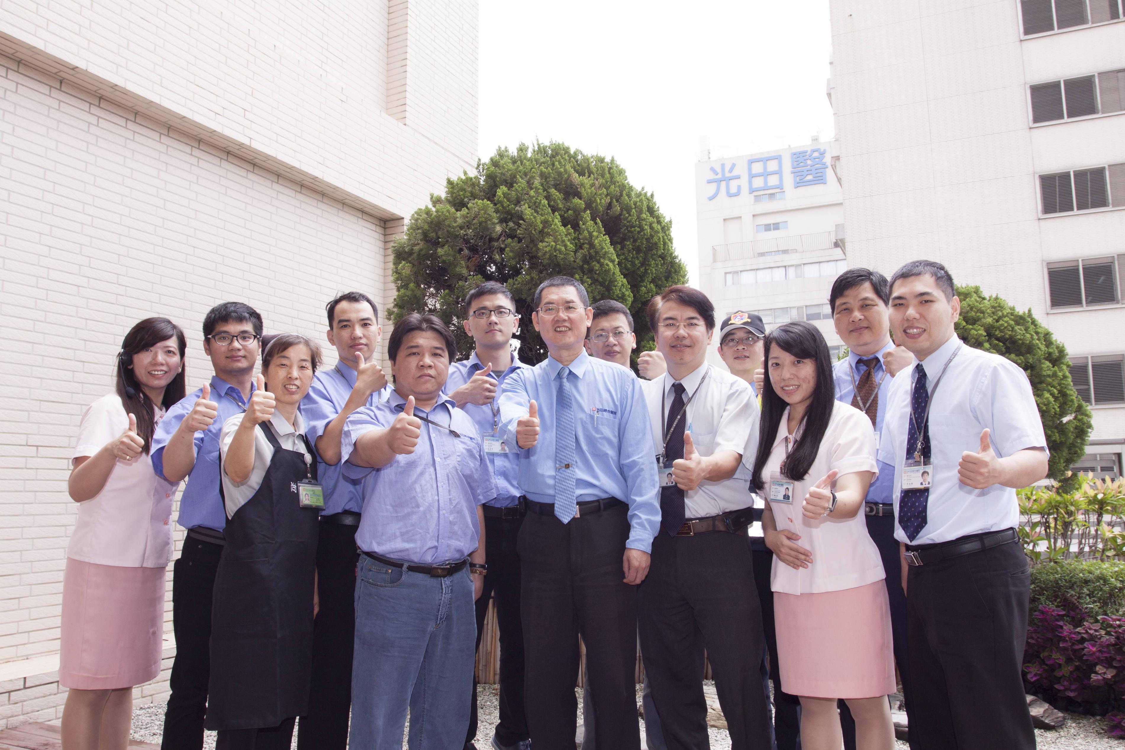 節能團隊是光田綜合醫院達成「綠色醫院」的幕後推手