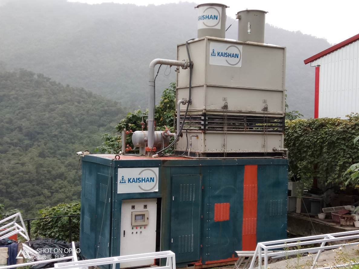 台東知本溫泉渡假村引進新型地熱發電設備