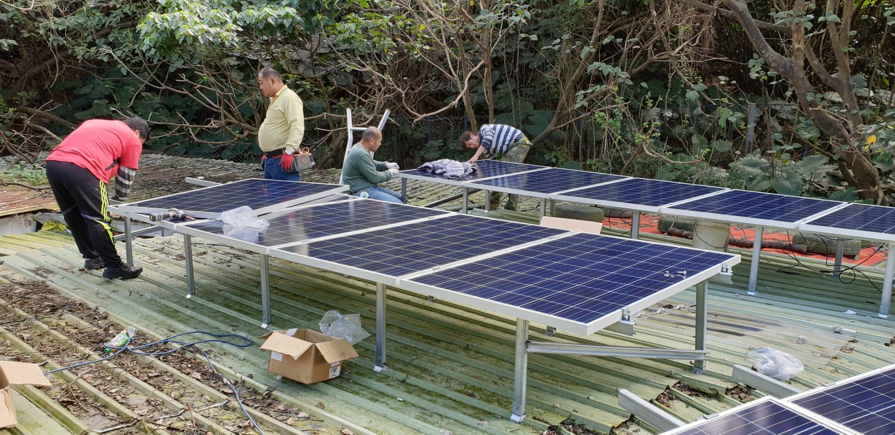 匯集眾人的熱心與愛心，贊助卓媽媽流浪狗之家太陽光電系統建置
